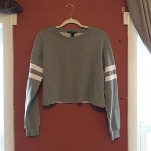 Cropped Crewneck Sweatshirt